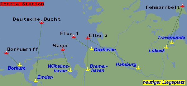 Seekarte Nordsee