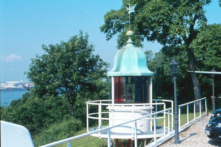 Leuchtturm Holtenau, alte Laterne