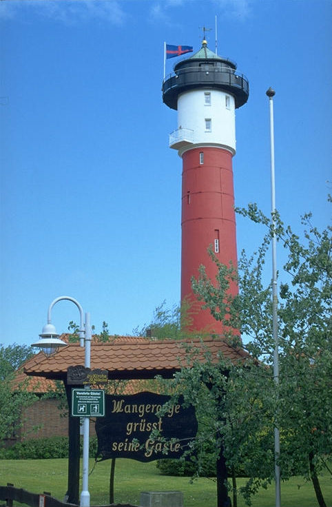 Leuchtturm-Atlas: Leuchtfeuer Wangerooge, Alter Turm